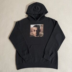 Vintage Nas It Was Written Album Cover Hoodie Size S Hip Hop Rap Streetwear